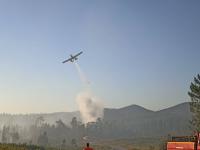 Incêndio dominado em cerca de 80% (C/ÁUDIO)