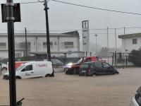 Sete desalojados em Abrantes, 4 automobilistas tiveram de ser resgatados dos carros e muitas inundações (c/áudio, fotos e vídeo) - EM ATUALIZAÇÂO 
