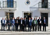 Secretário de Estado das florestas visitou área afetada e levou um trator florestal para o concelho