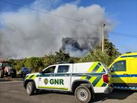 Incêndio já lavra no concelho de Mação. EN 3 está cortada. Não há aldeias em perigo (C/ Áudio)