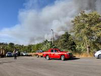 Incêndio já lavra no concelho de Mação. EN 3 está cortada. Não há aldeias em perigo (C/ Áudio)