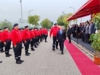 Ler notícia: O Centenário dos Bombeiros. Cerimónia, Monumento e Desfile. (c/áudio. vídeo e fotos)
