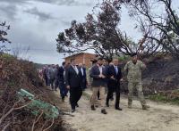 António José Seguro viu trabalhos do exército na floresta em Vila de Rei (c/áudio)