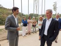 João Paulo Catarino visitou praia fluvial e garantiu que Castelo de Bode tem capacidade para abastecimento humano (c/áudio)