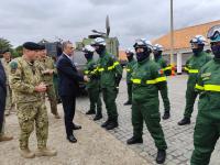 Presidente da República viu demonstrações das capacidades aéreas, terrestres e tecnológicas do Exército (c/fotos)