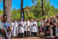 3 mil peregrinos da Diocese juntaram-se em Abrantes numa Eucaristia antes da viagem para Lisboa (c/áudio e fotos)  