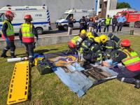 Heliporto foi cenário de exercício da Proteção Civil (c/fotos)