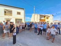 Nos 75 anos da Torre do Relógio de Penhascoso os sinos voltaram a tocar (c/áudio e fotos)