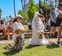 3 mil peregrinos da Diocese juntaram-se em Abrantes numa Eucaristia antes da viagem para Lisboa (c/áudio e fotos)  