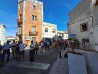 Nos 75 anos da Torre do Relógio de Penhascoso os sinos voltaram a tocar (c/áudio e fotos)