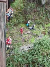 Militares testam em Barquinha e Constância apoio de emergência em cenário de catástrofe (C/ÁUDIO e FOTOS)