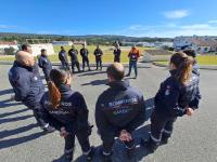 Heliporto foi cenário de exercício da Proteção Civil (c/fotos)