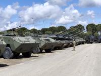 48 anos de Brigada Mecanizada com os olhos no futuro. Modernização de meios e capacitação dos militares (c/áudio e fotos)