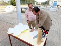 Ministro da Educação lança primeira pedra para ampliação da escola (C/ÁUDIO e FOTOS)