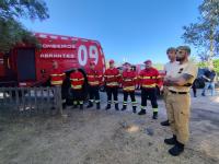 Bombeiros criam posto avançado e centro de treinos em S. Domingos (Carvalhal) (c/áudio)