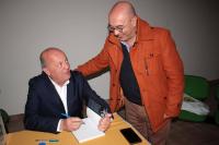 Nuno Pedro convidou o guarda-redes Beto para a apresentação do livro «Mais Reflexos» com fins solidários (c/áudio