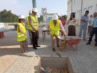 Ministro da Educação lança primeira pedra para ampliação da escola (C/ÁUDIO e FOTOS)