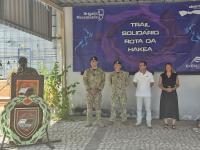 Ler notícia: Brigada Mecanizada entregou 2 toneladas e meia de bens doados no Trail Solidário ao Centro Social (C/ Áudio)