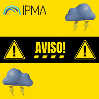 Ler notícia: Doze distritos sob aviso amarelo partir de hoje devido à chuva e trovoada