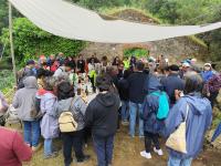 ACROM recupera azenha na ribeira da Arcês para moer trigo e milho (c/áudio e fotos)