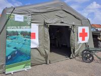 Ministra veio ver a capacidade da Unidade de Apoio Militar de Emergência que está preparada para lidar com catástrofes (c/áudio e fotos)