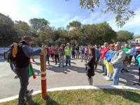 Solidariedade com o povo ucraniano em caminhada pela Rota PR4MAC de Ortiga (C/ÁUDIO E FOTOS)