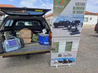 Ministra veio ver a capacidade da Unidade de Apoio Militar de Emergência que está preparada para lidar com catástrofes (c/áudio e fotos)