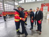 Bombeiros reforçam estrutura de comando com novo segundo comandante e dois novos adjuntos (c/áudio)