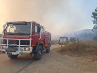 Incêndio dominado em cerca de 80% (C/ÁUDIO)