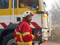 Incêndio dominado em cerca de 80% (C/ÁUDIO)