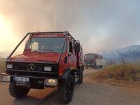 Incêndio dominado em cerca de 80% (C/ÁUDIO)