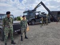 Ministra veio ver a capacidade da Unidade de Apoio Militar de Emergência que está preparada para lidar com catástrofes (c/áudio e fotos)