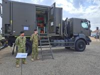Ministra veio ver a capacidade da Unidade de Apoio Militar de Emergência que está preparada para lidar com catástrofes (c/áudio e fotos)