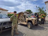 Ministra veio ver a capacidade da Unidade de Apoio Militar de Emergência que está preparada para lidar com catástrofes (c/áudio e fotos)