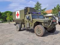 Ministra veio ver a capacidade da Unidade de Apoio Militar de Emergência que está preparada para lidar com catástrofes (c/áudio e fotos)