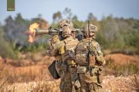 Paraquedistas em aprontamento para  missão na República Centro-Africana