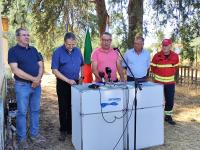 Bombeiros criam posto avançado e centro de treinos em S. Domingos (Carvalhal) (c/áudio)