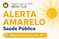 Ler notícia: ULS ativa alerta amarelo de Saúde Pública devido à previsão de temperaturas acima dos 35ºC
