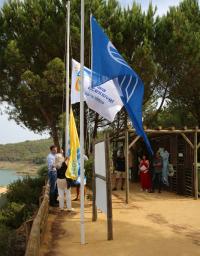 Praias fluviais de Aldeia do Mato e Fontes hastearam Bandeira Azul