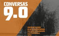 Ler notícia: Conversas 9.0 refletem sobre criação artística contemporânea