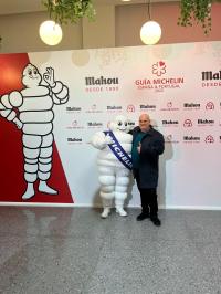 Chef Victor Felisberto foi a Madrid receber o Bib Gourmand