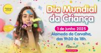 Ler notícia: Município celebra Dia Mundial da Criança na Alameda da Carvalha