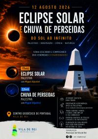 Ler notícia: Centro Geodésico de Portugal recebe iniciativa sobre eclipse solar e Chuva de Perseidas