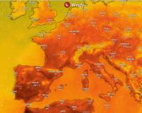 Ler notícia: Vaga de calor que mantém em alerta grande parte do sul da Europa vai continuar