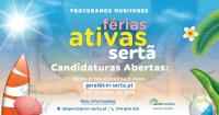 Ler notícia: Programa Férias Ativas abre candidaturas para monitores 