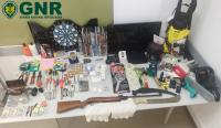 Ler notícia: GNR identifica autor de furtos e recupera material roubado