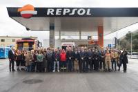 Repsol abre área de serviço e anuncia combustível 100% renovável (c/áudio e fotos)