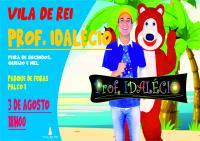 Ler notícia: Prof. Idalécio vai animar as crianças na Feira de Enchidos, Queijo e Mel 