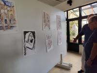 Exposição solidária de Massimo Esposito. Metade do valor das obras vendidas reverte para o CRIA (c/áudio)