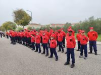 O Centenário dos Bombeiros. Cerimónia, Monumento e Desfile. (c/áudio. vídeo e fotos)